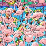 Ha 15 másodpercen belül megtalálod a lányt a flamingók között, szuper a látásod