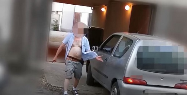 Úgy próbált parkolni a férfi Nyíregyházán, hogy alig állt a lábán: felvették, mit alkotott