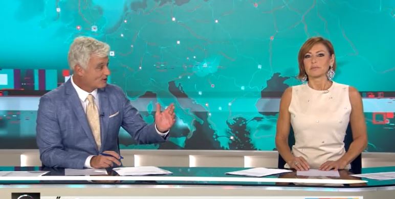 Durva, minek nevezte Szellő István Erős Antóniát az RTL Híradó végén: Antónia alig tudott megszólalni